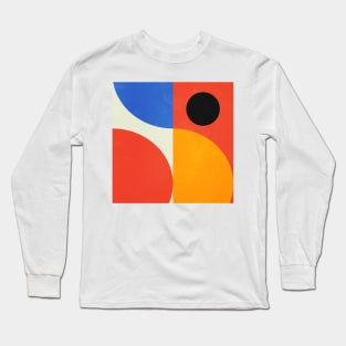 BAUHAUS 07: Exhibition 1923 | Mid Century Series Long Sleeve T-Shirt